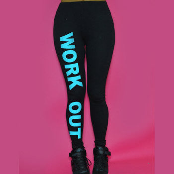 "Workout" Leggings